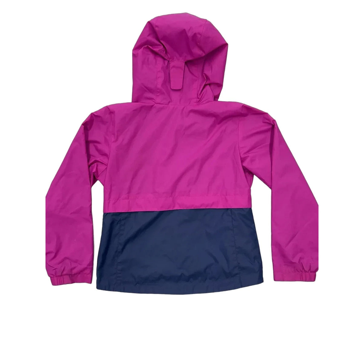 Columbia Colorblock Hooded Rain Jacket Fleece Lining XS