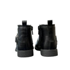 OshKosh B'gosh Dakota Moto Ankle Boots Black