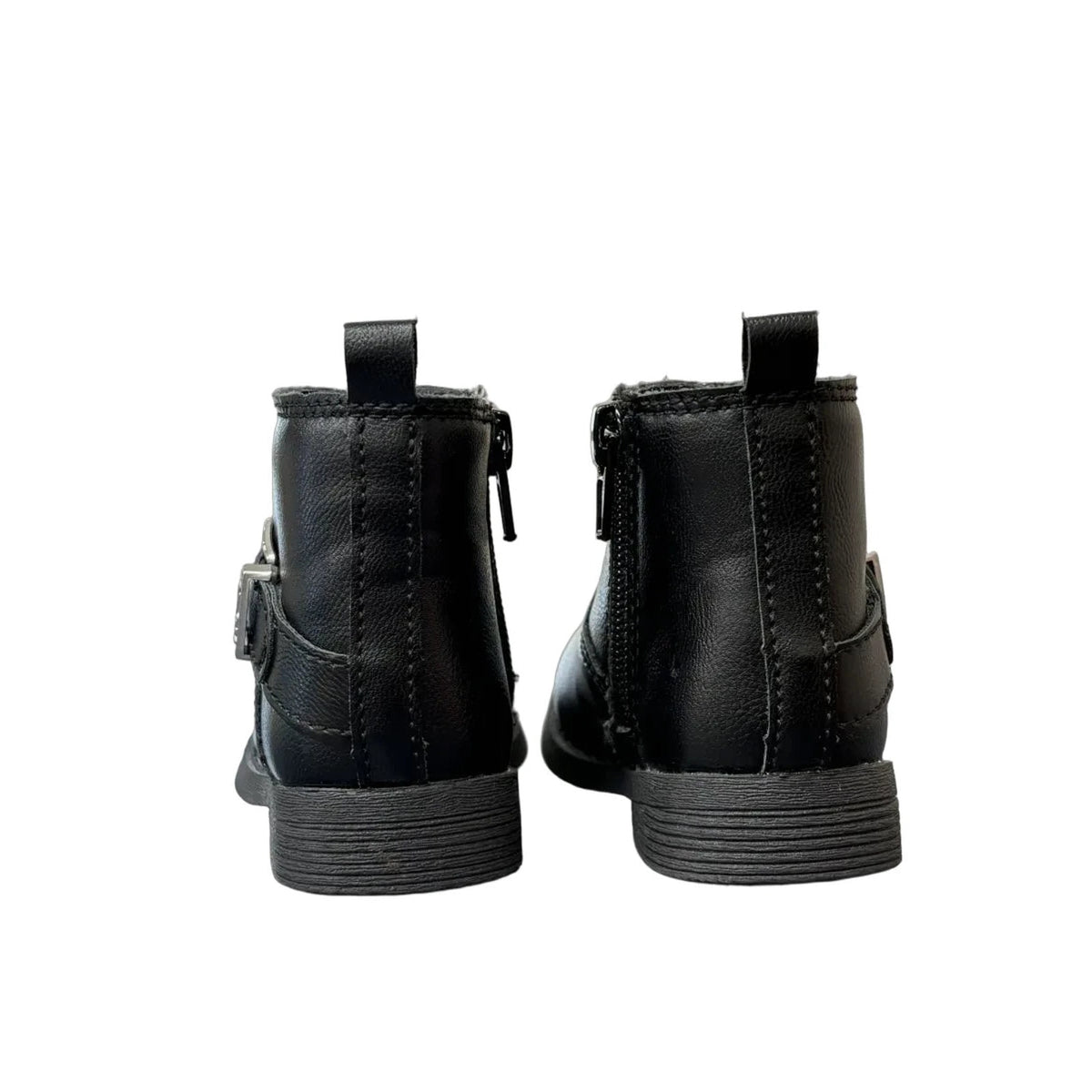 OshKosh B'gosh Dakota Moto Ankle Boots Black