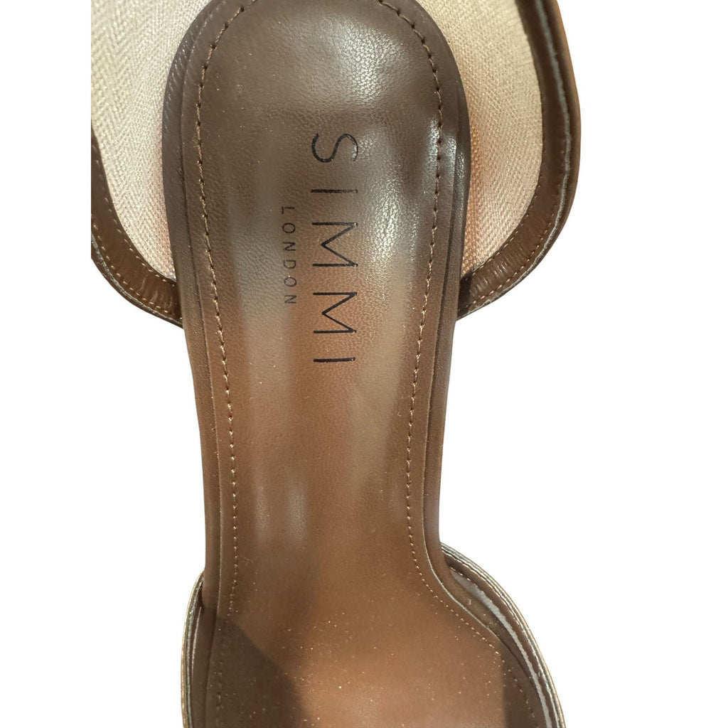 Simmi London Manga Wide Fit Mesh Pointed-Toe Stiletto Heels Size 11