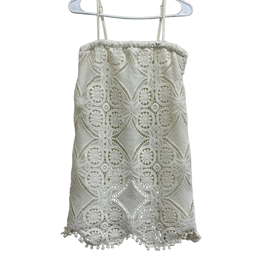 Jack by BB Dakota Crochet Lace Blouse