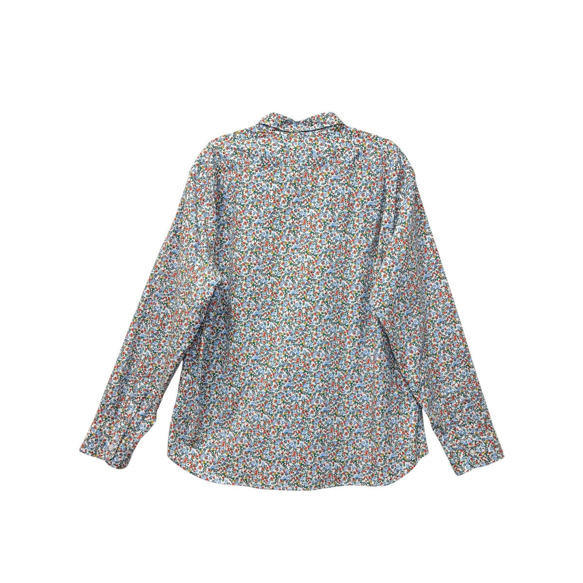 J.Crew Slim Untucked Flex Oxford Floral Button-Down Shirt L