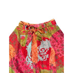 Skirt with Jilliam Tracy floral handkerchief hem