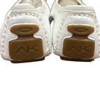 Anne Klein Bloom Floral Ballet Flats White - back