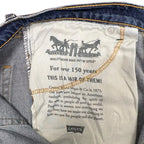 Levi's 511 Slim Fit Dark Wash Jeans - tag