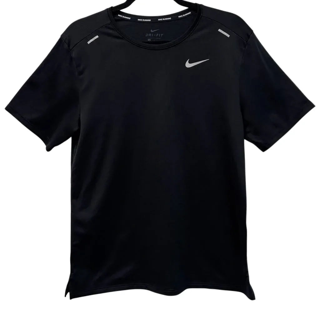 Nike Running Dri-FIT Short Sleeve T-Shirt Black - front