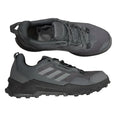 Adidas Terrex AX4 Trail Hiking Shoes Black Grey - front