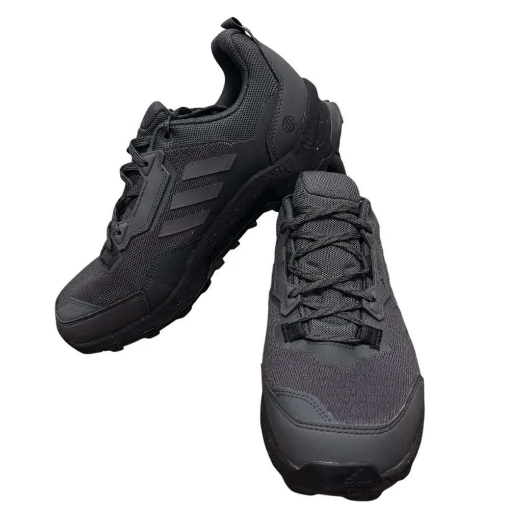 Adidas Terrex AX4 Trail Hiking Shoes Black Grey - front