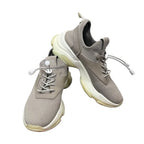 Steve Madden Myles Chunky Knit Sneakers Taupe - front