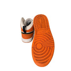 Jordan Air Jordan 1 Mid SE Kids Sneakers Orange - back