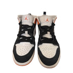 Jordan Air Jordan 1 Mid SE Kids Sneakers Orange - front