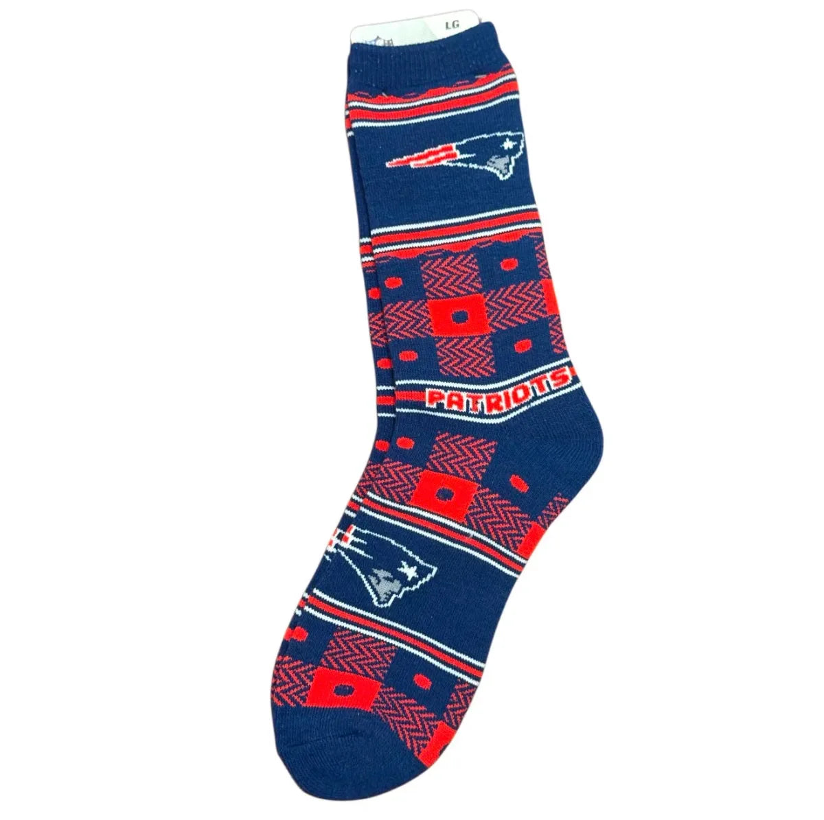 New Era New England Patriots 9Forty Adjustable Cap and Socks Bundle - front