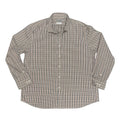 Michael Kors Slim Fit Travel Stretch Plaid Shirt XXL - front