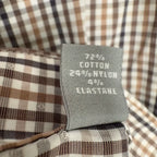 Michael Kors Slim Fit Travel Stretch Plaid Shirt XXL - tag