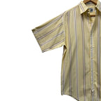 Britches Great Outdoors Yellow Striped Button-Down Shirt Small - front