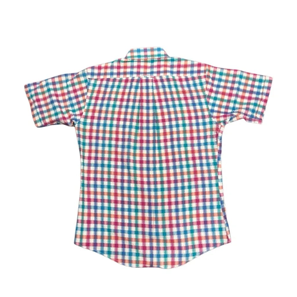 Colours by Alexander Julian Multicolor Plaid Button-Down Shirt - back
