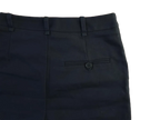 Zara Basic Navy High-Waist Tailored Shorts XS - detail