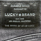 Lucky Brand 121 Slim Gray Wash Jeans - label