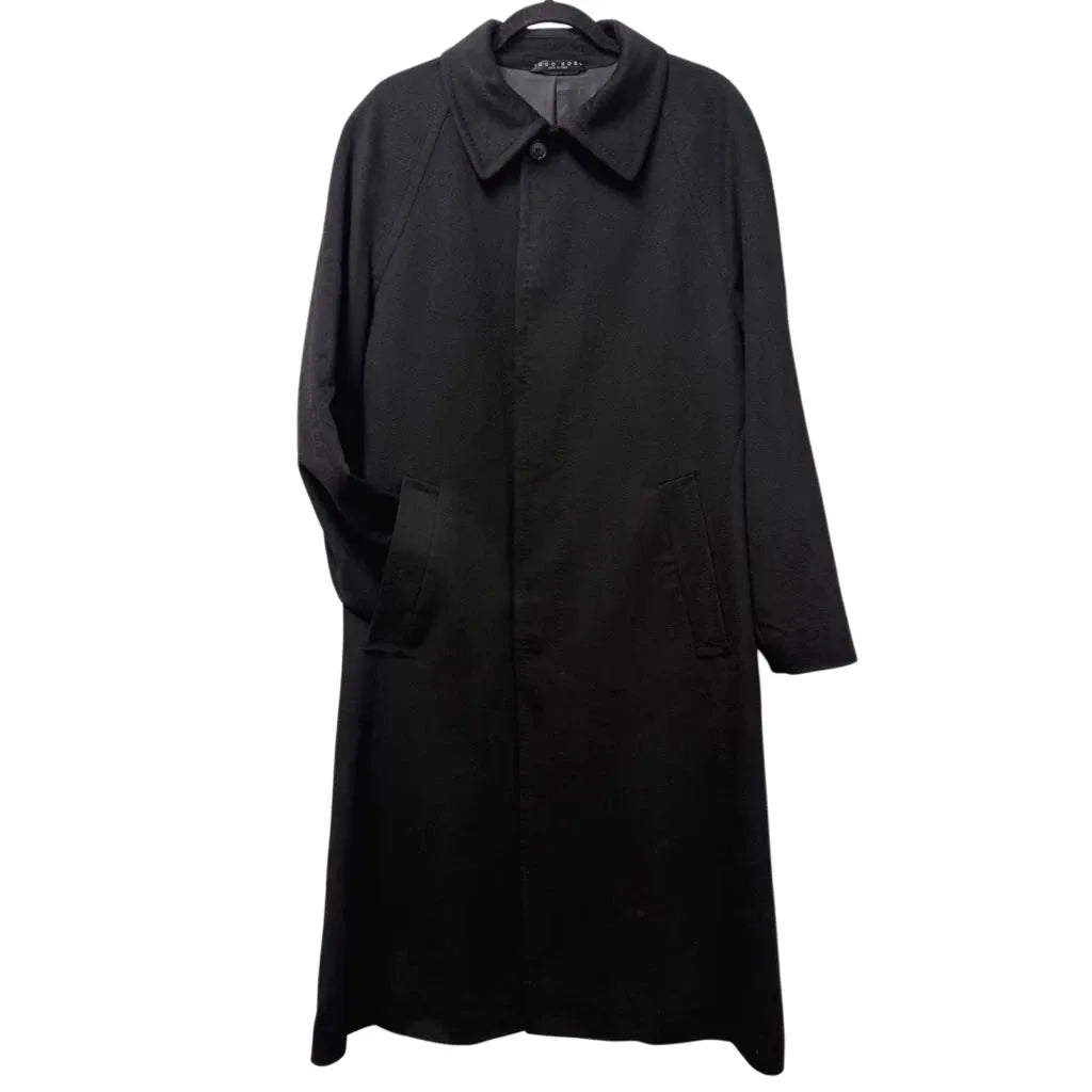 Hugo Boss Bertone 100% Cashmere Long Overcoat - front