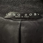 Hugo Boss Bertone 100% Cashmere Long Overcoat - tag
