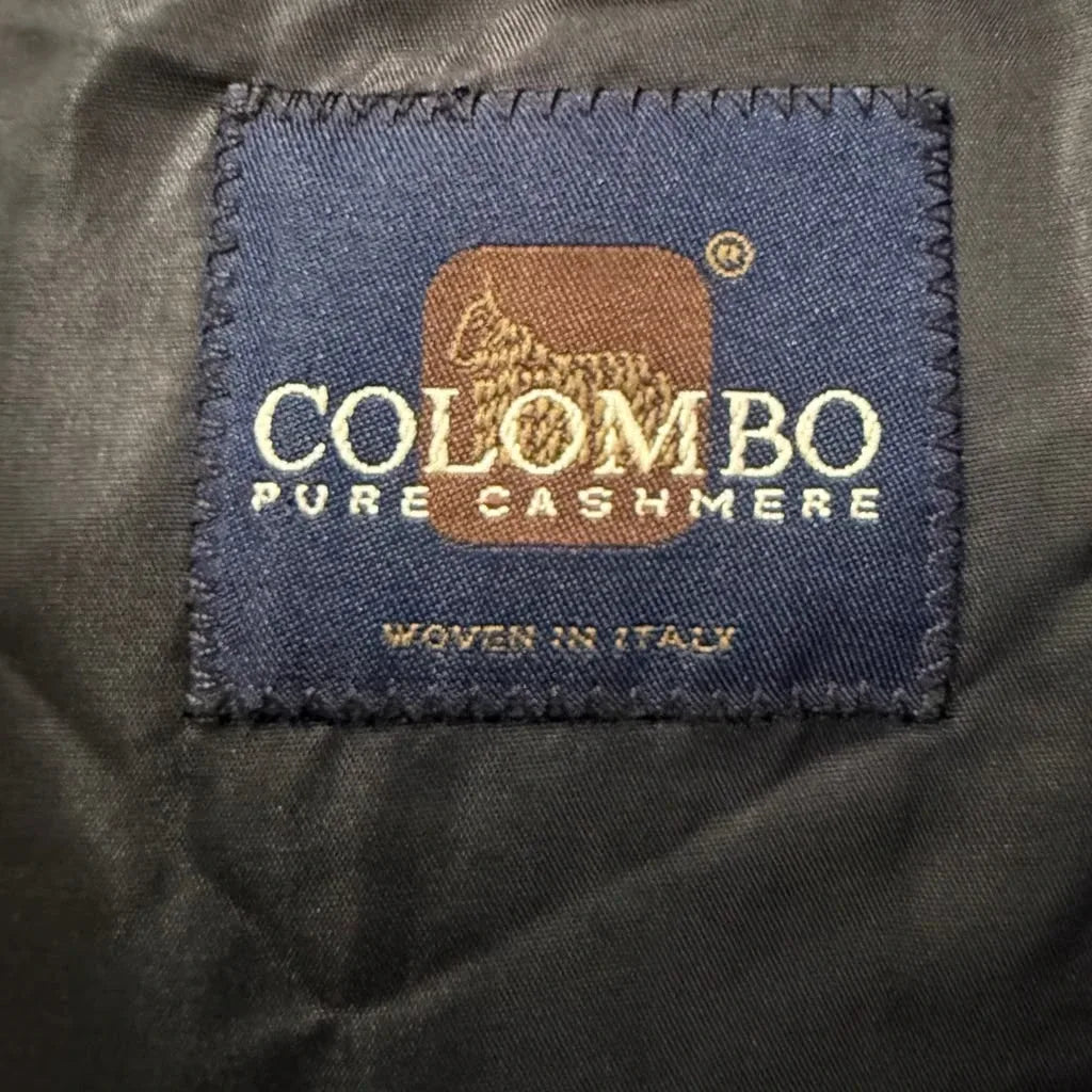 Hugo Boss Bertone 100% Cashmere Long Overcoat - label
