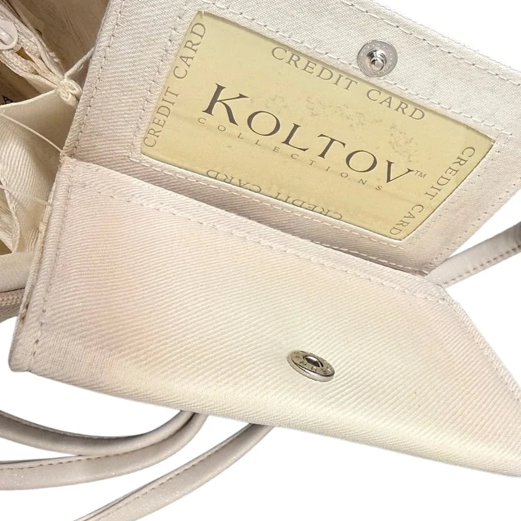 Essential Elements Koltov Collections Embroidered Crossbody Bag - tag