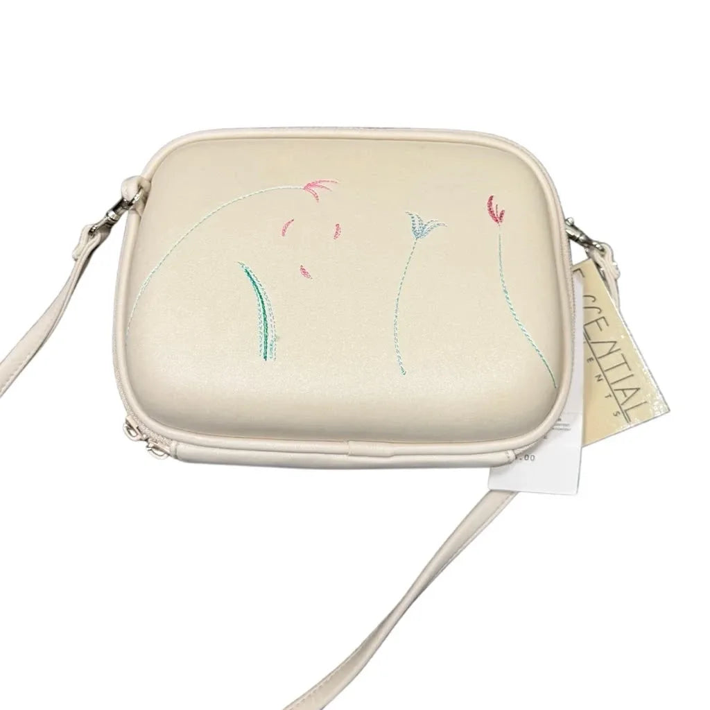 Essential Elements Koltov Collections Embroidered Crossbody Bag - back