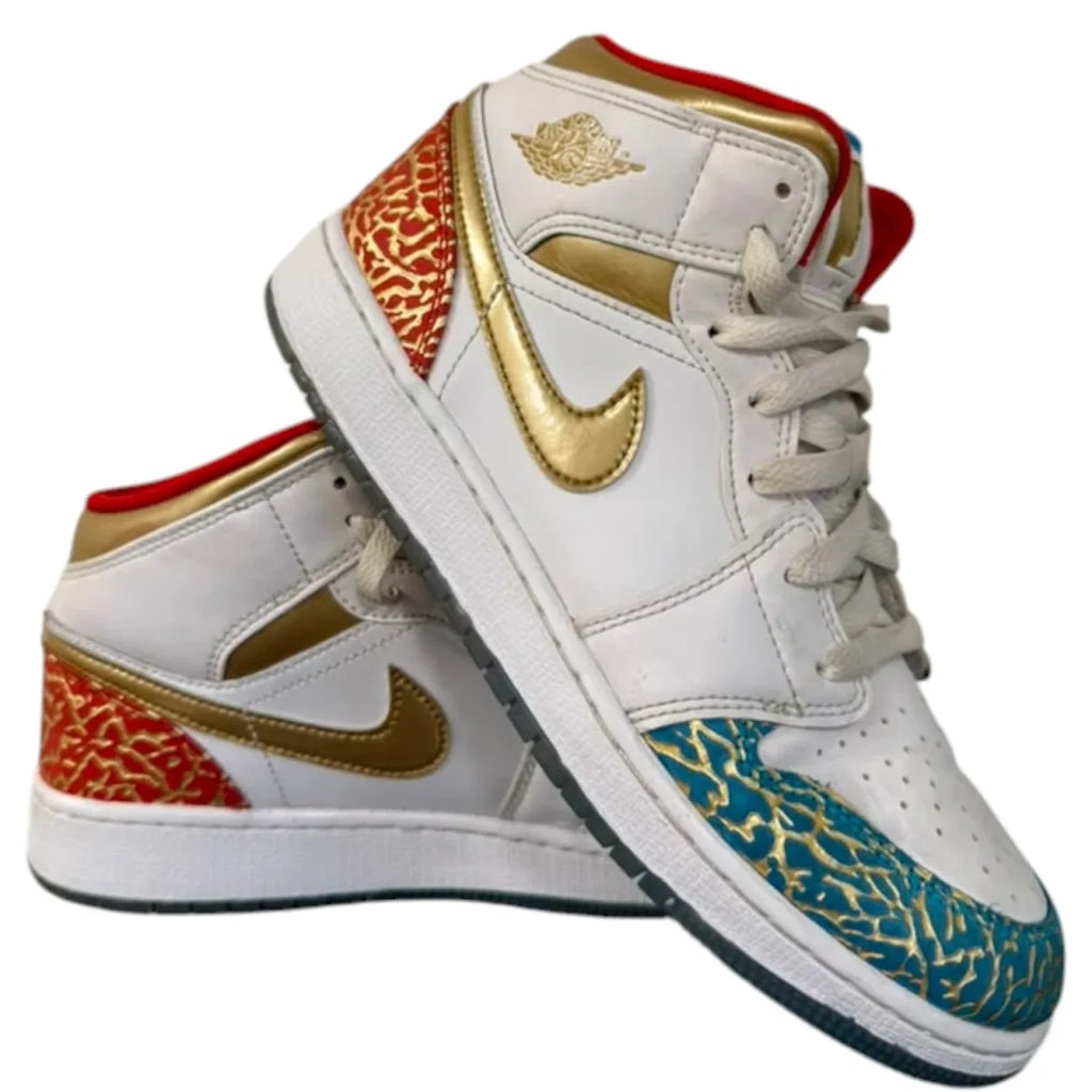 Jordan Air Jordan 1 Mid SE 1988 Anniversary Edition Kids - detail