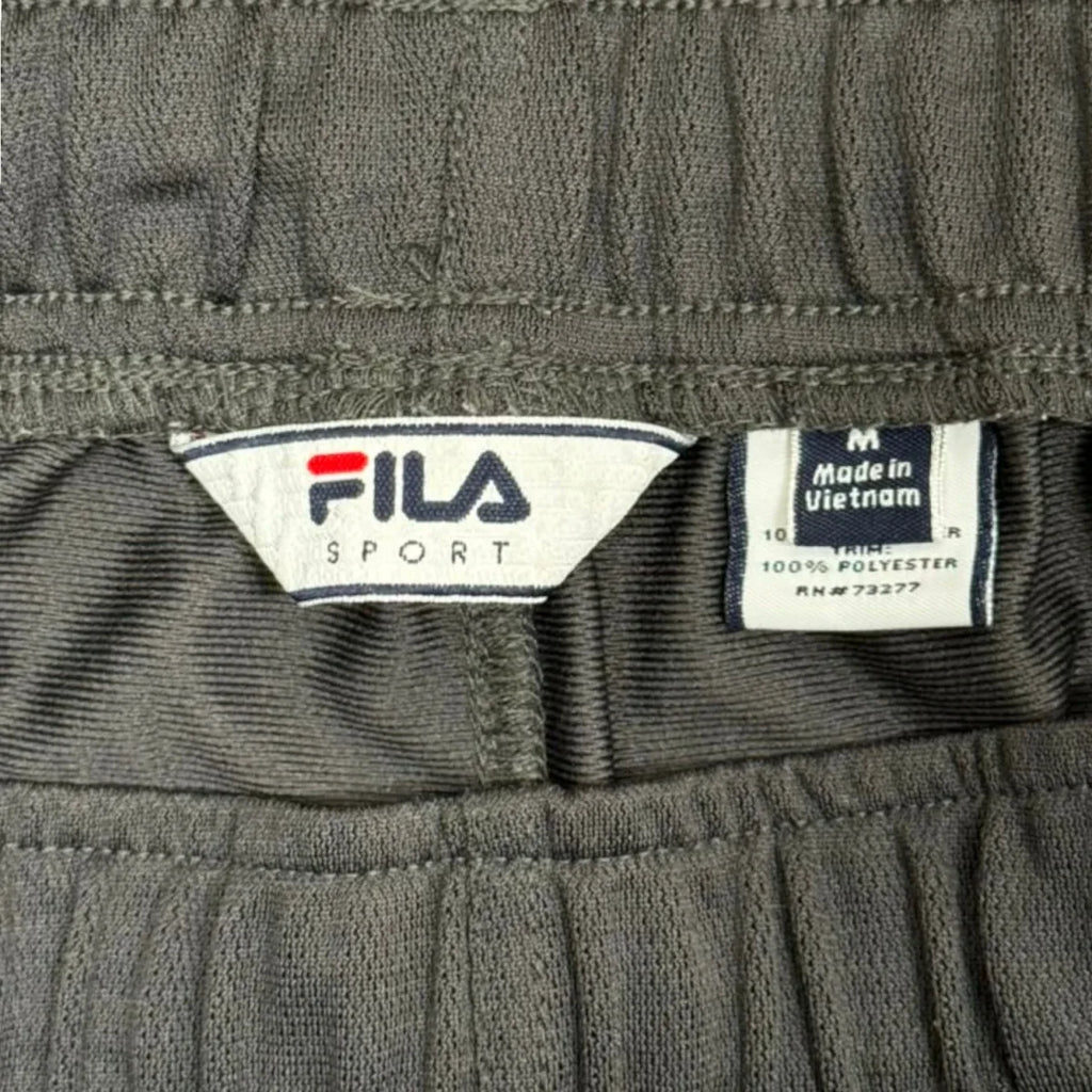 Fila Sport Track Pants Dark Gray Medium - tag
