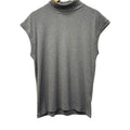 Banana Republic Sleeveless Turtleneck Top Gray - front