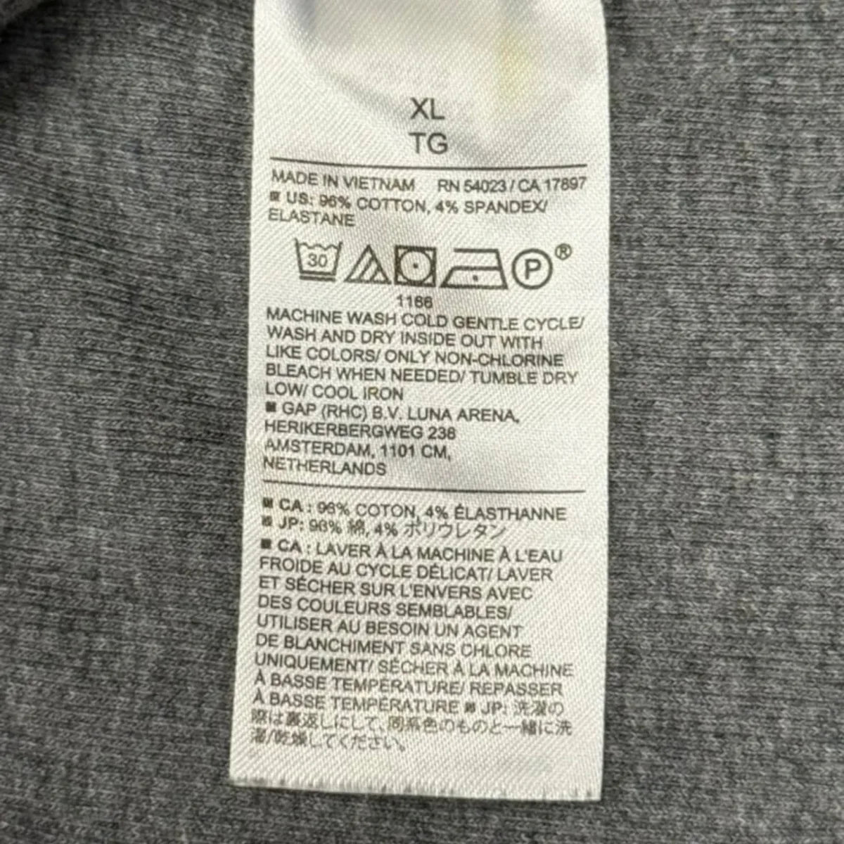 Banana Republic Sleeveless Turtleneck Top Gray - tag