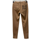 Castelbajac Golf Slim Trousers Tan - back