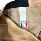 Castelbajac Golf Slim Trousers Tan - tag
