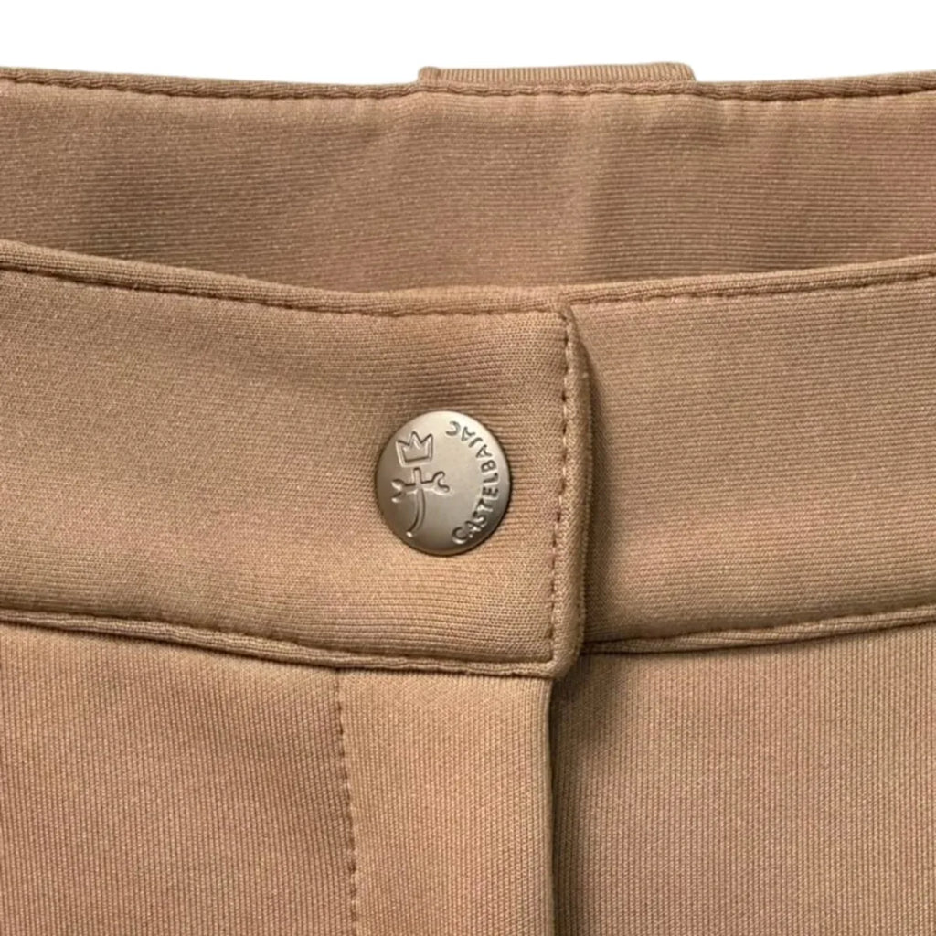 Castelbajac Golf Slim Trousers Tan - detail