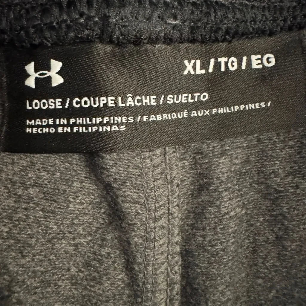 Under Armour Grey Loose Fit Jogger Sweatpants XL - tag