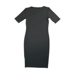 LulaRoe Black Body-Con Midi Dress - back