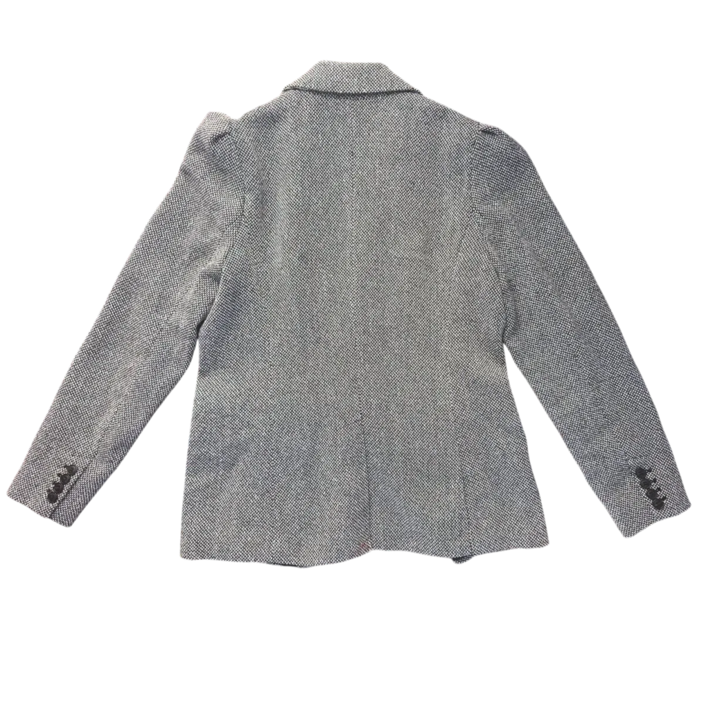 A New Day Grey Tweed Blazer Jacket - back