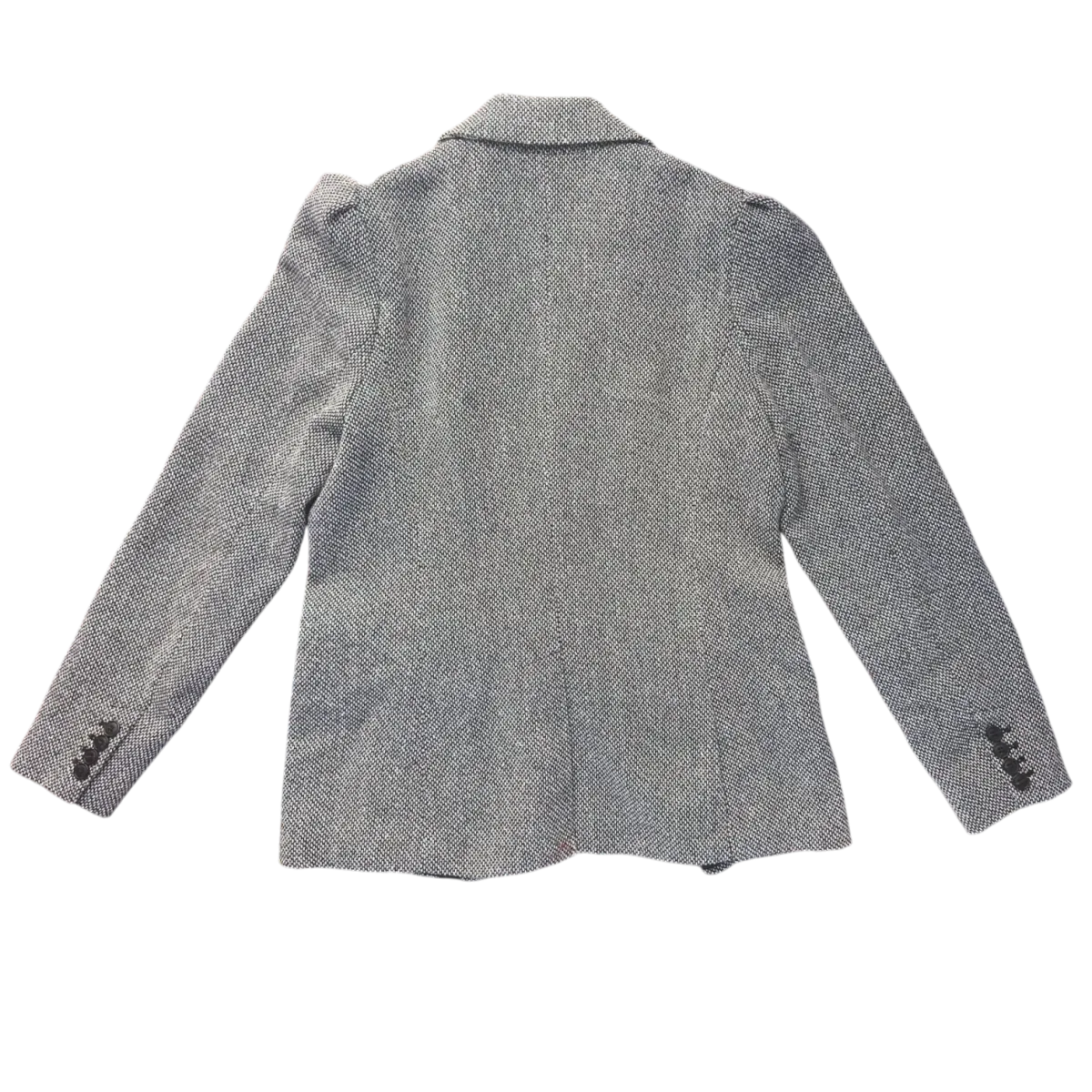 A New Day Grey Tweed Blazer Jacket - back