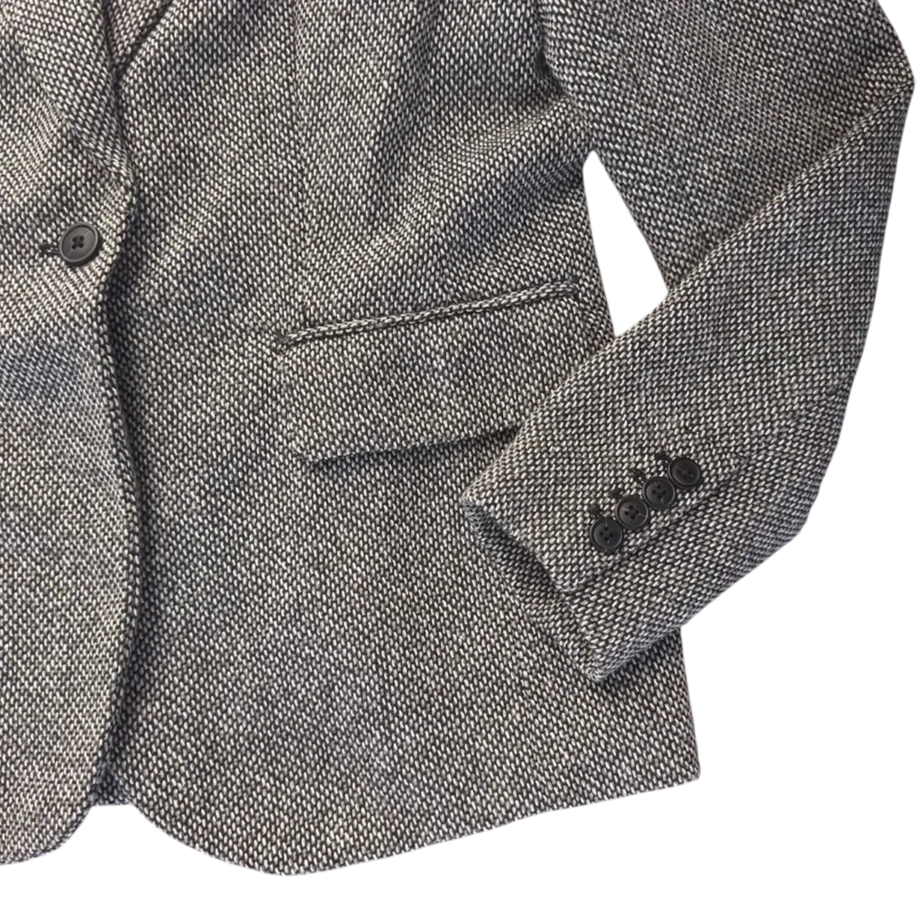 A New Day Grey Tweed Blazer Jacket - detail