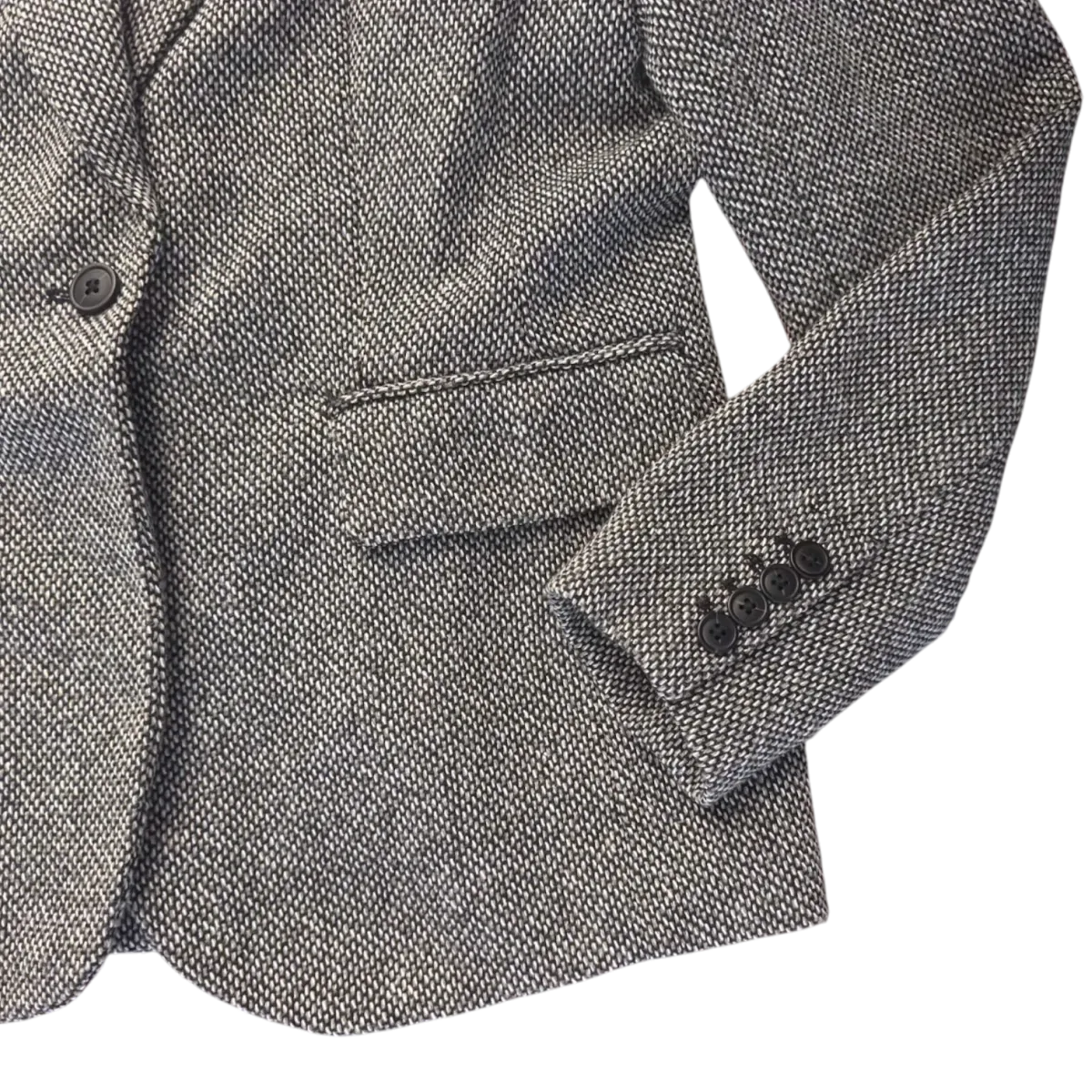 A New Day Grey Tweed Blazer Jacket - detail