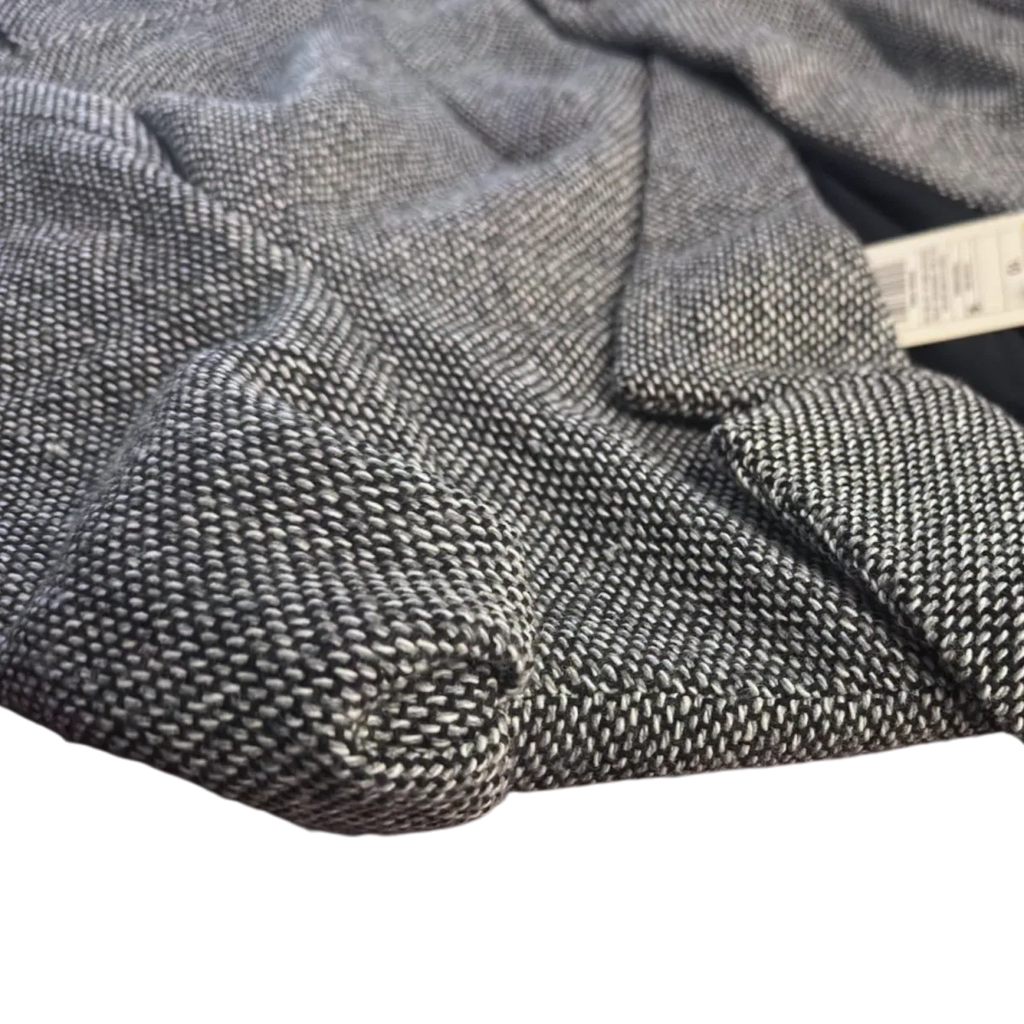 A New Day Grey Tweed Blazer Jacket - fabric