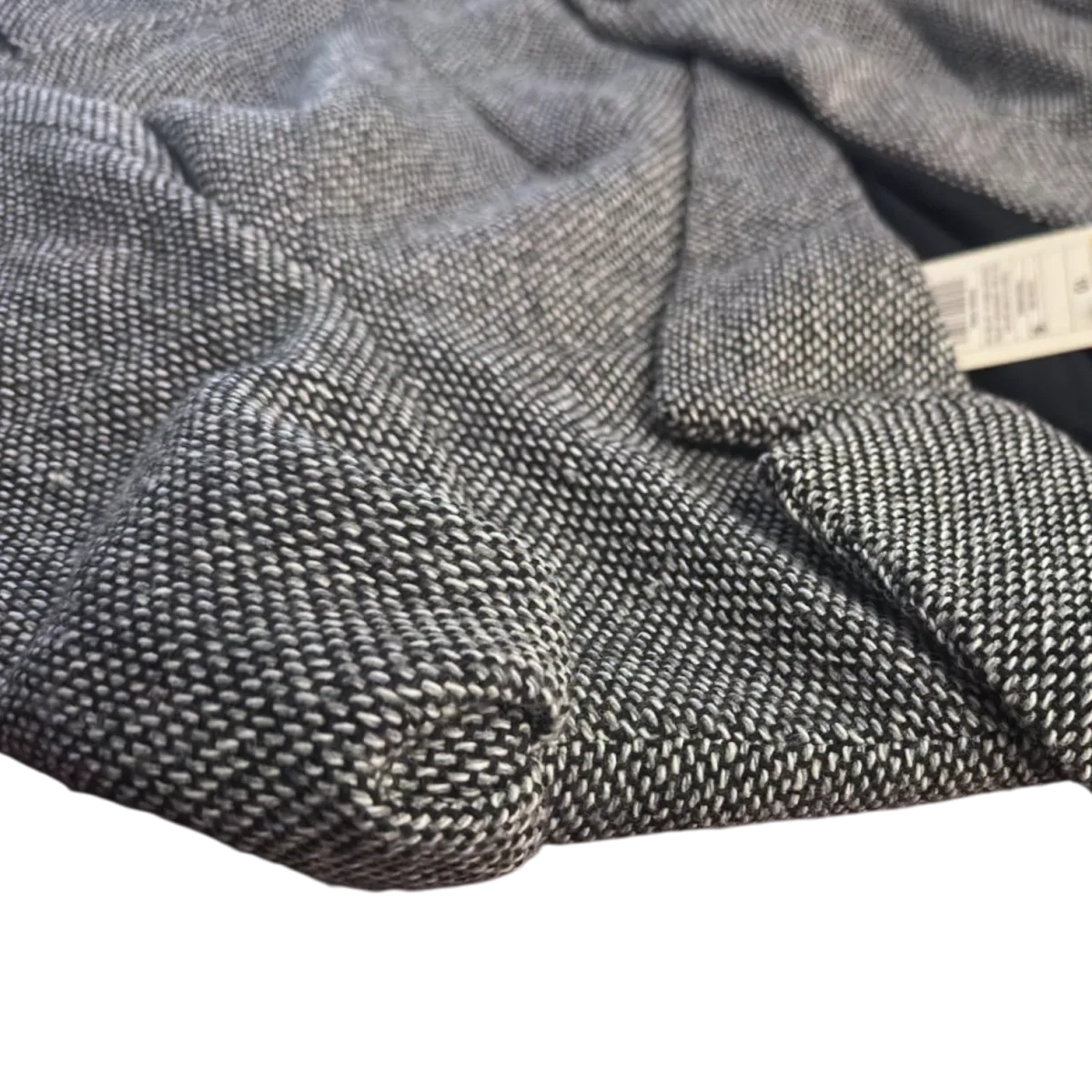 A New Day Grey Tweed Blazer Jacket - fabric