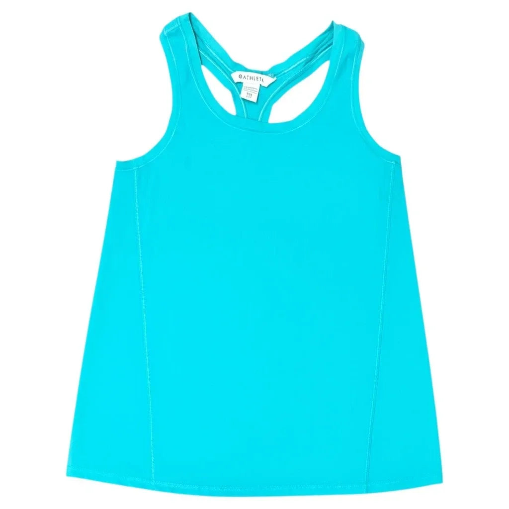 Athleta Ultimate Scoop Tank Top Teal - front