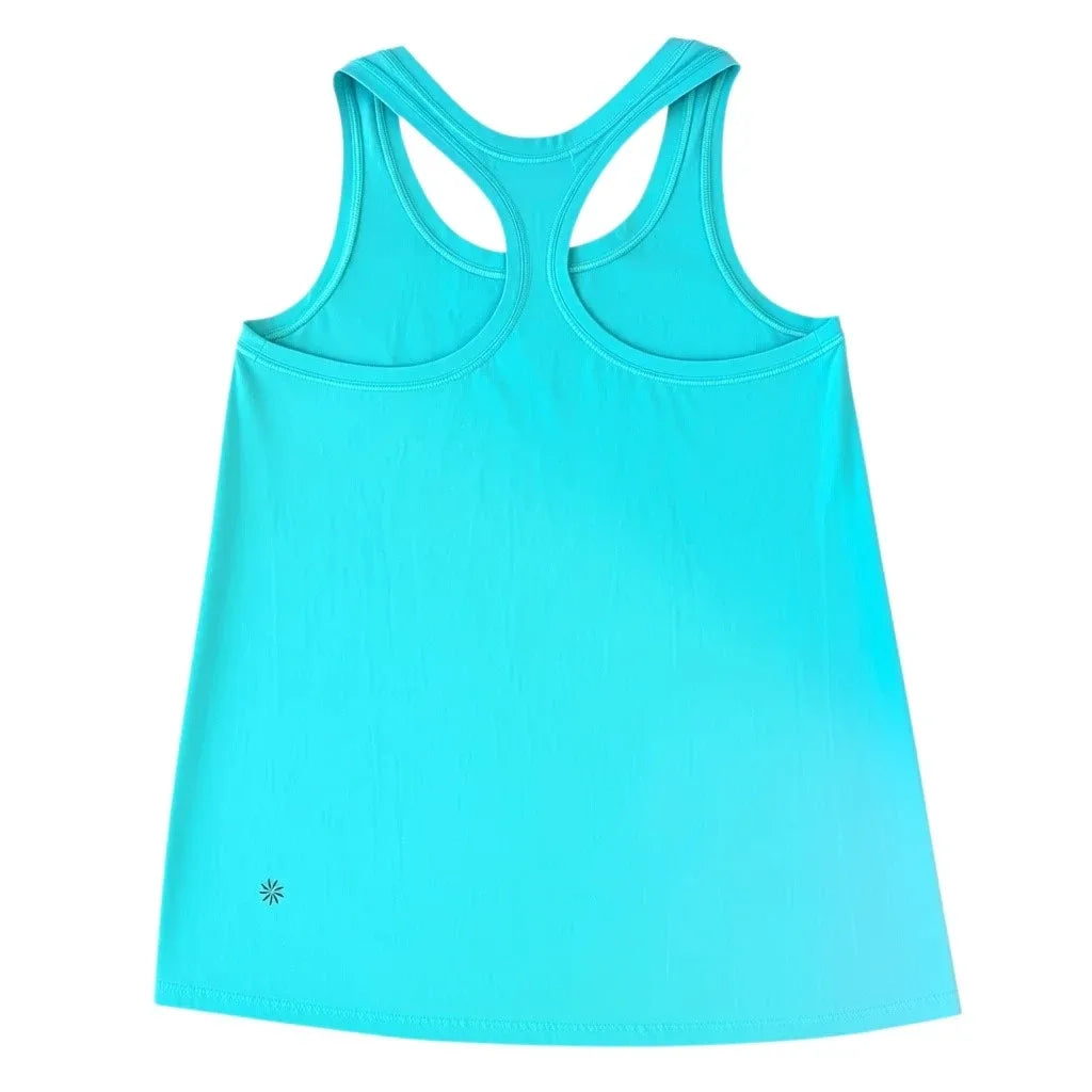 Athleta Ultimate Scoop Tank Top Teal - back