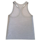 Athleta Heathered Racerback Tank Top Gray XXS - back