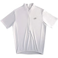 Performance Cycling Jersey Full-Zip White - front