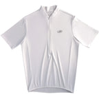 Performance Cycling Jersey Full-Zip White - front
