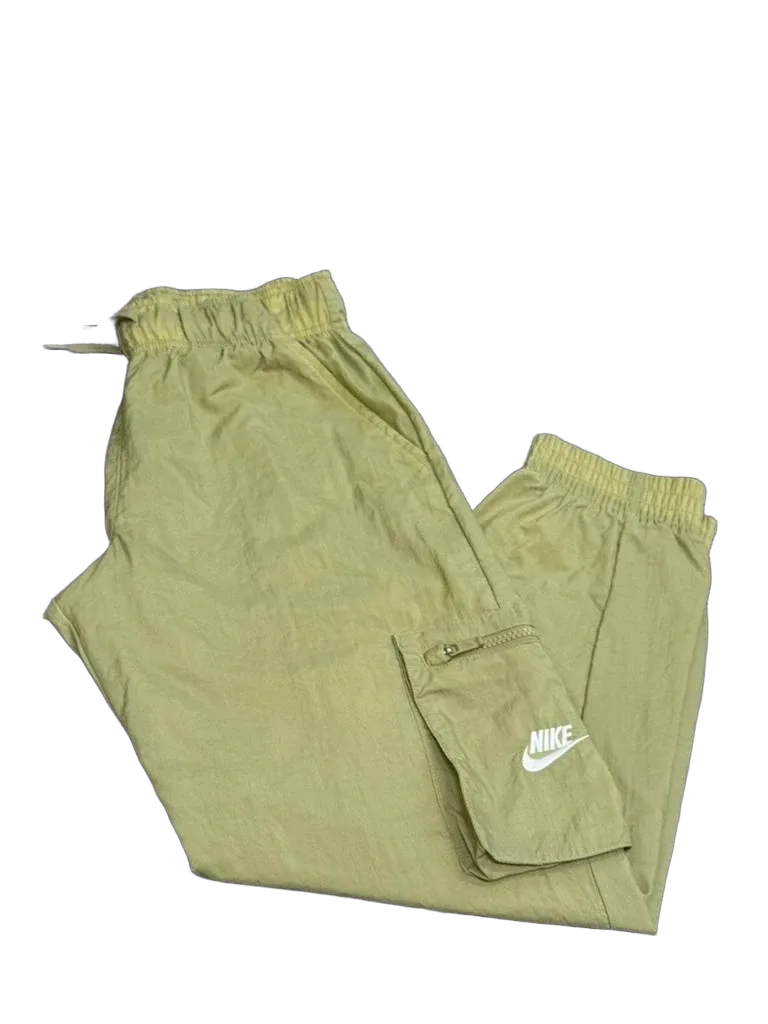 Nike Sportswear Olive Green Cargo Jogger Pants L - front