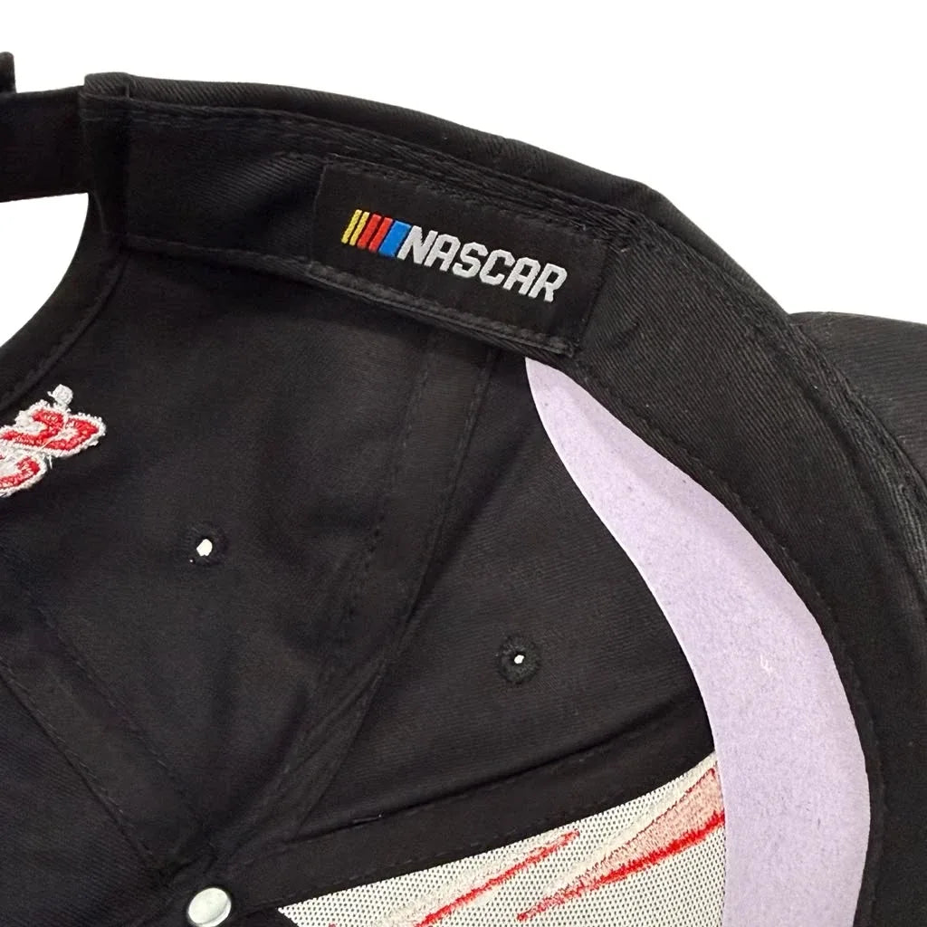 NASCAR Dale Earnhardt #3 RCR Goodwrench Snapback Hat Black - label