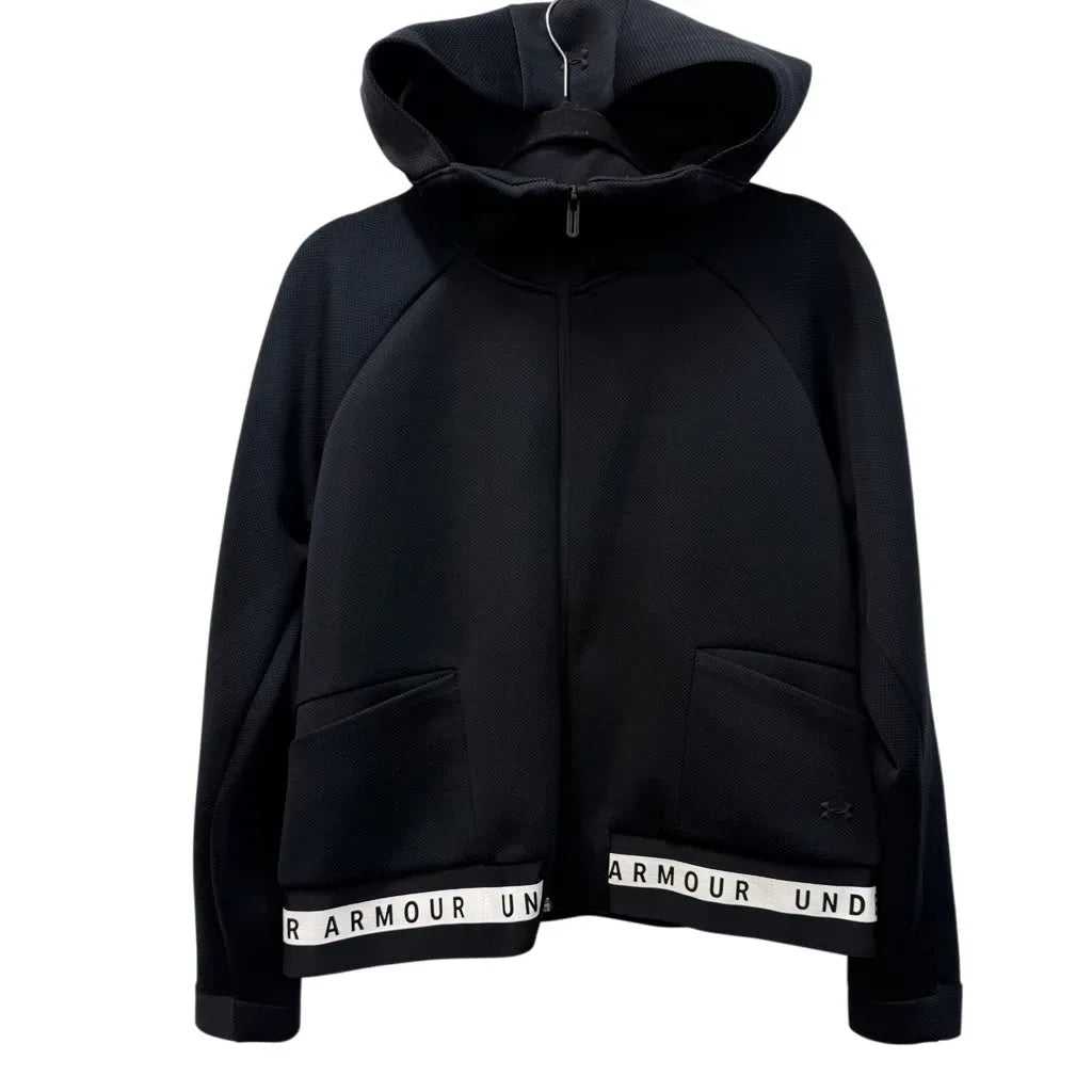 Under Armour Unstoppable Full-Zip Hooded Jacket Black - front